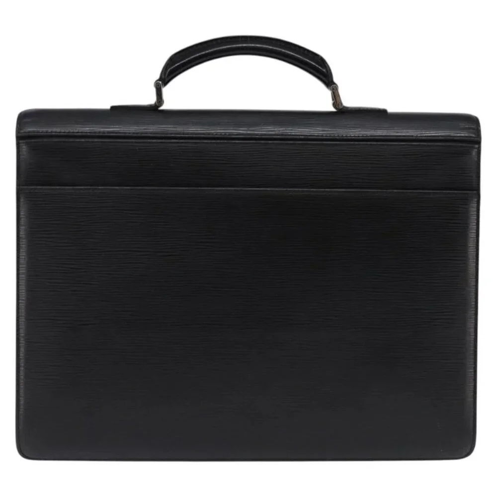 LOUIS VUITTON Epi Laguito Business Bag Noir M54552 LV Auth BA5802